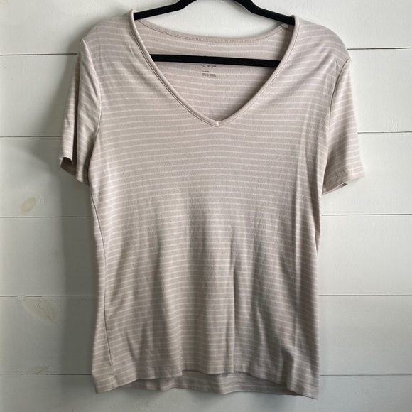 A New Day | Striped Tee - Picture 1 of 3